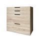 Комод-трюмо із дзеркалом, нішею під сидінням та шухлядою LION Азія Дуб Сонома (LION-041670) LION-041670 фото 4
