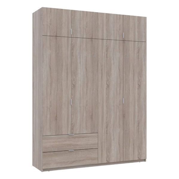 Шафа для одягу Doros Лукас Дуб Сонома 180х50х240 (DRS-011620) 38211 фото