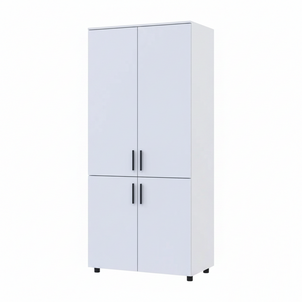 Шафа для одягу Doros Торн Білий 2 ДСП (полиці) 90х51.6х200 (DRS-012018) 50424 фото