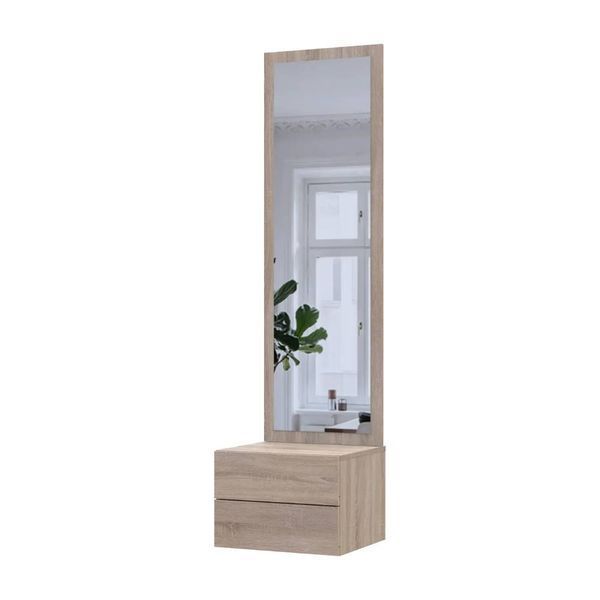 Підвісна тумба з дзеркалом Doros Сола 45х40х168,6 DRS-011743 (44900345) DRS-011743 фото