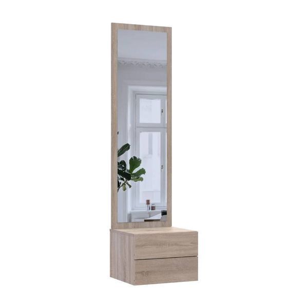 Підвісна тумба з дзеркалом Doros Сола 45х40х168,6 DRS-011743 (44900345) DRS-011743 фото