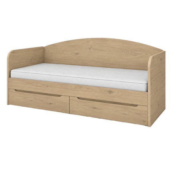 Односпальне ліжко LION Л-5 80x190 см Дуб Кремона Торро (LION-045276) LION-045276 фото