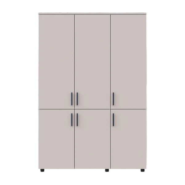 Шафа для одягу Doros Торн Кашемір 3 ДСП (полиці) 135х51.6х200 (DRS-012058) 50464 фото