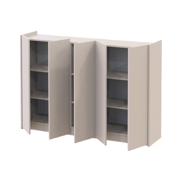 Полиці до тумби (2 шт) Doros Кассель Кашемір 61.5х34.5х1.6 (DRS-011839) 41649 фото