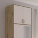 Антресоль висока Doros Ронді Дуб Артизан/Кашемір 2 ДСП 82х52х65 (DRS-011908) 41706 фото 1