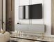 Тумба під телевізор Perfect Home Оро / Oro 2-дверна з золотими ніжками RTV135 Сірий (PFH-091315) PFH-091315 фото 1