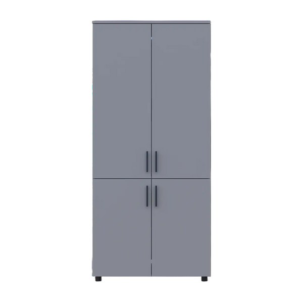 Шафа для одягу Doros Торн Сірий 2 ДСП (полиці) 90х51.6х200 (DRS-012022) DRS-012022 фото