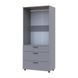 Шафа для одягу Doros Торн Сірий 2 ДСП/3Ш (штанга) 90х51.6х200 (DRS-012025) DRS-012025 фото 3