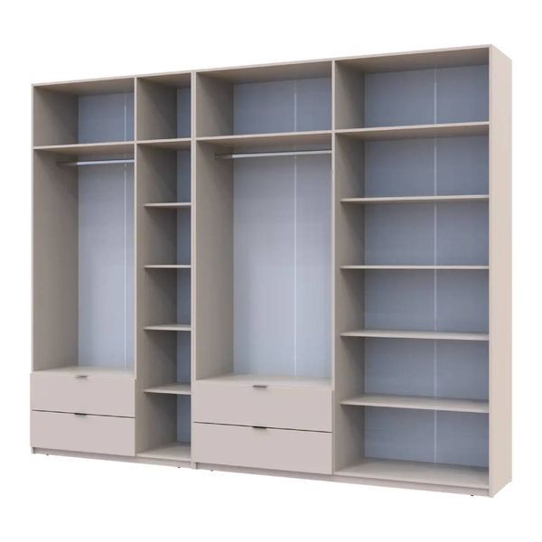 Шафа для одягу Doros Лукас Кашемір 3+4 ДСП 300х50х240 DRS-011718 (42005132) 38292 фото