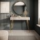 Стіл туалетний Perfect Home Ланте / Lante 1S/100 з 1 шухлядою і золотими ніжками Беж (PFH-091169) PFH-091169 фото 1