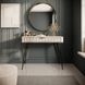 Стіл туалетний Perfect Home Ланте / Lante 1S/100 з 1 шухлядою і чорними ніжками Беж (PFH-091170) PFH-091170 фото 1