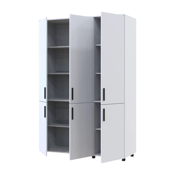 Шафа для одягу Doros Торн Білий 3 ДСП (полиці) 135х51.6х200 (DRS-012054) 50460 фото